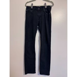 Mens Levi's 511 Slim Jeans — 30Wx32L Black